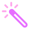 Wand Icon Orama Design custom